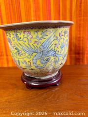 MaxSold Auction: Chinese Famille Rose Dragons Planter - Hamilton (Ontario, Canada) SELLER MANAGED Estate Sale Online Auction - Gertrude Street