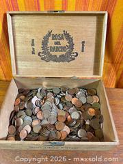 MaxSold Auction: Cigar Box of Old Pennies - Hamilton (Ontario, Canada) SELLER MANAGED Estate Sale Online Auction - Gertrude Street