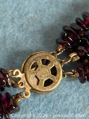 MaxSold Auction: Garnet & Pink Coral Chip Bead Necklace - Hamilton (Ontario, Canada) SELLER MANAGED Estate Sale Online Auction - Gertrude Street