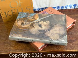 MaxSold Auction: Michelangelo The Last Judgment Book Limited Edition + The Book of Kells: Reproductions from the Manuscript in Trinity College, Dublin - Hamilton (Ontario, Canada) SELLER MANAGED Estate Sale Online Auction - Gertrude Street