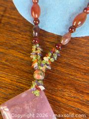 MaxSold Auction: Multi Semi-Precious Stone Necklace - Hamilton (Ontario, Canada) SELLER MANAGED Estate Sale Online Auction - Gertrude Street