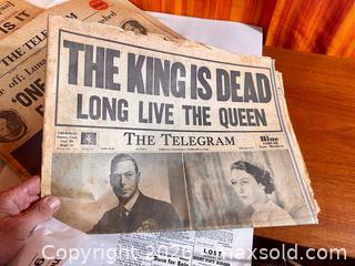 MaxSold Auction: Old Key Historic Newspapers and Golden Leaves Newspaper Folio - Hamilton (Ontario, Canada) SELLER MANAGED Estate Sale Online Auction - Gertrude Street