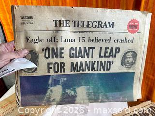 MaxSold Auction: Old Key Historic Newspapers and Golden Leaves Newspaper Folio - Hamilton (Ontario, Canada) SELLER MANAGED Estate Sale Online Auction - Gertrude Street