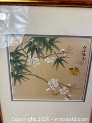 MaxSold Auction: Pair of Vintage Chinese Watercolour Paintings On Silk - Hamilton (Ontario, Canada) SELLER MANAGED Estate Sale Online Auction - Gertrude Street