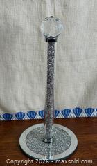 MaxSold Auction: Silver Crushed, Diamond Diamante Crystal Filled - Tissue Roll Holder - Hamilton (Ontario, Canada) SELLER MANAGED Estate Sale Online Auction - Gertrude Street