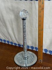 MaxSold Auction: Silver Crushed, Diamond Diamante Crystal Filled - Tissue Roll Holder - Hamilton (Ontario, Canada) SELLER MANAGED Estate Sale Online Auction - Gertrude Street