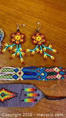 MaxSold Auction: Six Nation Beadwork Earrings and Bracelets - Hamilton (Ontario, Canada) SELLER MANAGED Estate Sale Online Auction - Gertrude Street