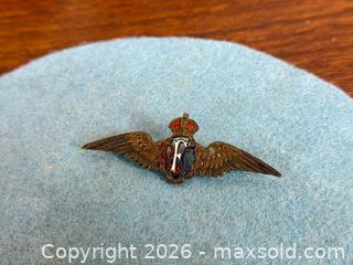 MaxSold Auction: Sterling Silver WW2 British RAF Sweetheart Pilots Wings - Hamilton (Ontario, Canada) SELLER MANAGED Estate Sale Online Auction - Gertrude Street