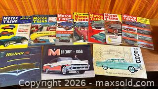 MaxSold Auction: Vintage 1950's Car Magazines and Dealership Promotional Brochures - Hamilton (Ontario, Canada) SELLER MANAGED Estate Sale Online Auction - Gertrude Street