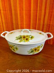 MaxSold Auction: Vintage Descoware Enamel Cast Iron Casserole - Hamilton (Ontario, Canada) SELLER MANAGED Estate Sale Online Auction - Gertrude Street