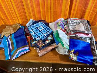 MaxSold Auction:  Vintage Estate Scarves - Hamilton (Ontario, Canada) SELLER MANAGED Estate Sale Online Auction - Gertrude Street
