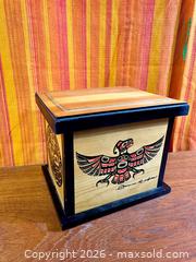 MaxSold Auction: VIntage Haidi Pacific Northwest Indigneous Wooden Box - Hamilton (Ontario, Canada) SELLER MANAGED Estate Sale Online Auction - Gertrude Street