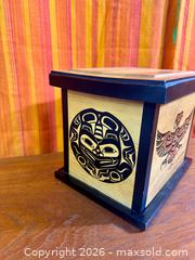 MaxSold Auction: VIntage Haidi Pacific Northwest Indigneous Wooden Box - Hamilton (Ontario, Canada) SELLER MANAGED Estate Sale Online Auction - Gertrude Street