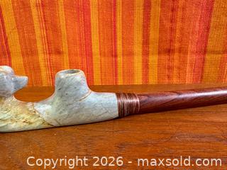 MaxSold Auction: Vintage Iroquois Carved Stone Pipe - Hamilton (Ontario, Canada) SELLER MANAGED Estate Sale Online Auction - Gertrude Street