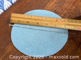 MaxSold Auction: Vintage Sterling Silver 'Anchor' Link Bracelet - Hamilton (Ontario, Canada) SELLER MANAGED Estate Sale Online Auction - Gertrude Street