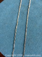 MaxSold Auction: Vintage Sterling Silver 'Weave' Link Necklace - Hamilton (Ontario, Canada) SELLER MANAGED Estate Sale Online Auction - Gertrude Street