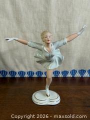 MaxSold Auction: Vintage Wallendorf 'Figure Skater' Figurine - Hamilton (Ontario, Canada) SELLER MANAGED Estate Sale Online Auction - Gertrude Street