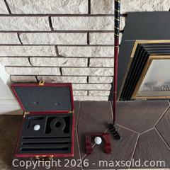MaxSold Auction: Collapsible putter set  - Saanich (British Columbia, Canada) SELLER MANAGED Downsizing Online Auction - Viaduct Avenue East