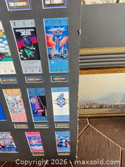 MaxSold Auction: Five years of Super Bowl tickets on mat no frame - Saanich (British Columbia, Canada) SELLER MANAGED Downsizing Online Auction - Viaduct Avenue East
