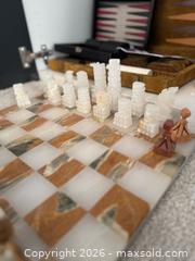 MaxSold Auction: Cribbage, Backgammon & Onyx Chess Board W/ Pieces  - White Rock (British Columbia, Canada) PARTNER MANAGED Estate Sale Online Auction - Foster Street (CONDO)