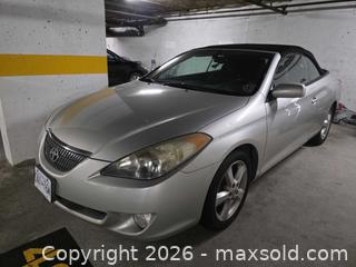 MaxSold Auction: VIN 4T1FA38P64U024260 Toyota Solara V6 SLE 2004 Convertible Car - White Rock (British Columbia, Canada) PARTNER MANAGED Estate Sale Online Auction - Foster Street (CONDO)