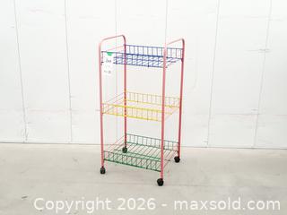 MaxSold Auction: Postmodern 3-Tier Rolling Cart - Toronto (Ontario, Canada) PARTNER MANAGED Downsizing Online Auction - Esandar Drive (STORAGE)