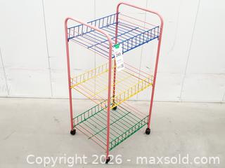MaxSold Auction: Postmodern 3-Tier Rolling Cart - Toronto (Ontario, Canada) PARTNER MANAGED Downsizing Online Auction - Esandar Drive (STORAGE)