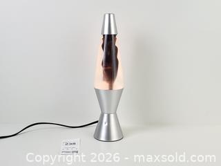 MaxSold Auction: Silver-Base Lava Lamp, Black Wax, Classic Design - Toronto (Ontario, Canada) PARTNER MANAGED Downsizing Online Auction - Esandar Drive (STORAGE)