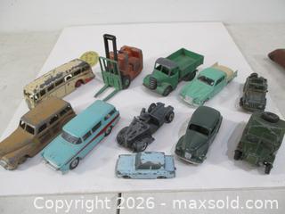 MaxSold Auction: 10 Vintage Dinky Toys 1940's/50's/60's. 1 Vintage LESNEY.  - Toronto (Ontario, Canada) SELLER MANAGED Estate Sale Online Auction - Annette Street