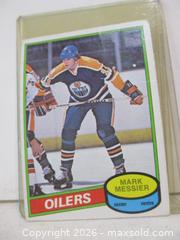 MaxSold Auction: 1980-81, O-PEE-CHEE, MARK MESSIER Rookie Card. #289 OILERS. - Toronto (Ontario, Canada) SELLER MANAGED Estate Sale Online Auction - Annette Street