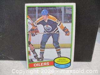 MaxSold Auction: 1980-81, O-PEE-CHEE, MARK MESSIER Rookie Card. #289 OILERS. - Toronto (Ontario, Canada) SELLER MANAGED Estate Sale Online Auction - Annette Street