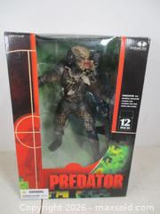 MaxSold Auction: 2004 McFarlane Toys 12 INCH PREDATOR Figure Still Sealed in Original Box. - Toronto (Ontario, Canada) SELLER MANAGED Estate Sale Online Auction - Annette Street