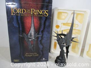MaxSold Auction: 2005 Release. Lord Of The Rings, The Return Of The King, War Mask Of The Morgul Lord. Limited Edition Of 4500 Made. SIDESHOW WETA Collectibles. 1/4 Sc - Toronto (Ontario, Canada) SELLER MANAGED Estate Sale Online Auction - Annette Street