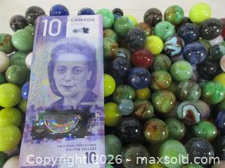 MaxSold Auction: 20 Pounds Of Vintage Oversized Assorted Glass Marbles. - Toronto (Ontario, Canada) SELLER MANAGED Estate Sale Online Auction - Annette Street