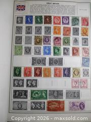 MaxSold Auction: 4 Stamp Collection Books With Vintage World Stamp Collections Within. - Toronto (Ontario, Canada) SELLER MANAGED Estate Sale Online Auction - Annette Street