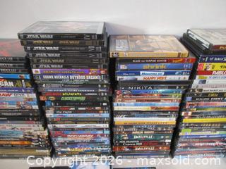 MaxSold Auction: About 200 Official Release DVD Movies. Many Of The Classic Blockbuster Hollywood Recent Movies 1980 -2020s. Includes About 16 Blu-Rays. Plus DVD & Blu - Toronto (Ontario, Canada) SELLER MANAGED Estate Sale Online Auction - Annette Street