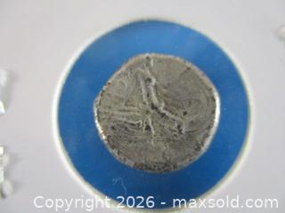 MaxSold Auction: Ancient Greek Silver Currency Coin. Nymph HISTIAIA 350-300 B.C. - Toronto (Ontario, Canada) SELLER MANAGED Estate Sale Online Auction - Annette Street