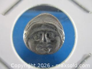 MaxSold Auction: Ancient Greek Silver Tetrobol Currency Coin. Gorgon Medusa 350-300 B.C. Apollonia Pontika, Thrace. - Toronto (Ontario, Canada) SELLER MANAGED Estate Sale Online Auction - Annette Street