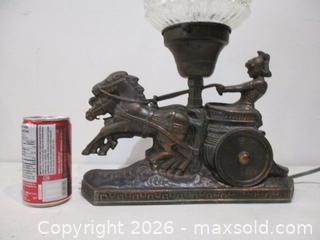 MaxSold Auction: Antique Art Deco Table Lamp With Original Glass Globe. - Toronto (Ontario, Canada) SELLER MANAGED Estate Sale Online Auction - Annette Street