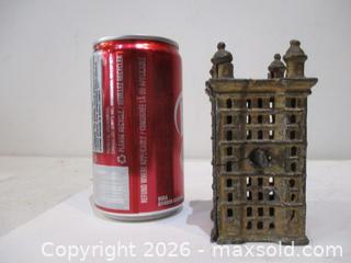 MaxSold Auction: Antique Steel Coin Bank With Gold Wash. - Toronto (Ontario, Canada) SELLER MANAGED Estate Sale Online Auction - Annette Street