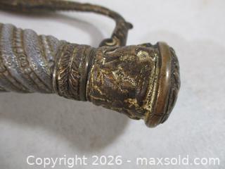 MaxSold Auction: Antique Sword, Modeled After The US Civil War M1860  Field Officers Dress Sword.  The Fraternal Knights Of Pythias. The Three Chain-Link On The Guard, - Toronto (Ontario, Canada) SELLER MANAGED Estate Sale Online Auction - Annette Street