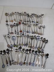 MaxSold Auction: Antique & Vintage Collector Spoons. About 63 Pieces. - Toronto (Ontario, Canada) SELLER MANAGED Estate Sale Online Auction - Annette Street