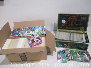 MaxSold Auction: Baseball Trading Cards, About 3500 Pieces. Including Full Box Set 1993 Score Select (Over400 Pcs) In Sleeves. - Toronto (Ontario, Canada) SELLER MANAGED Estate Sale Online Auction - Annette Street