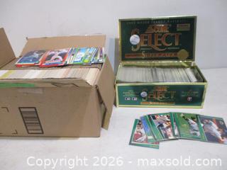 MaxSold Auction: Baseball Trading Cards, About 3500 Pieces. Including Full Box Set 1993 Score Select (Over400 Pcs) In Sleeves. - Toronto (Ontario, Canada) SELLER MANAGED Estate Sale Online Auction - Annette Street