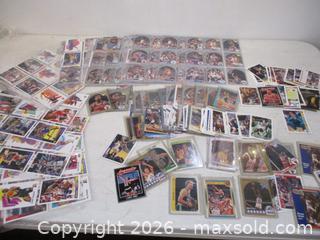 MaxSold Auction:  Basket Ball Card Collection mid 80s To Early 90s. Includes 7 Larry Bird & 11 Micheal Jordan Cards.. - Toronto (Ontario, Canada) SELLER MANAGED Estate Sale Online Auction - Annette Street