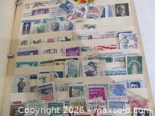 MaxSold Auction: Binder Of USA Stamp Collection. Approximately 30 Pages Of Antique To Vintage USA Stamps. - Toronto (Ontario, Canada) SELLER MANAGED Estate Sale Online Auction - Annette Street