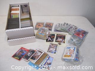 MaxSold Auction: Box Of Baseball Cards & Football Cards. About 1600 Pcs. - Toronto (Ontario, Canada) SELLER MANAGED Estate Sale Online Auction - Annette Street