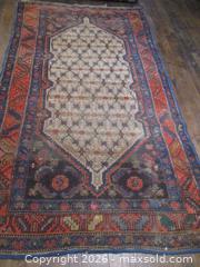 MaxSold Auction: Collectors Antique All Wool, Hand Knotted Persian ISHFAHAN Area Rug. 1890ss To 1910s. - Toronto (Ontario, Canada) SELLER MANAGED Estate Sale Online Auction - Annette Street