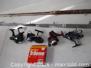 MaxSold Auction: Fishing Pole Lot. - Toronto (Ontario, Canada) SELLER MANAGED Estate Sale Online Auction - Annette Street