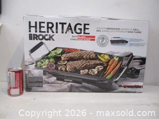 MaxSold Auction: HERITAGE Indoor Smokeless Barbecue Grill. New. - Toronto (Ontario, Canada) SELLER MANAGED Estate Sale Online Auction - Annette Street